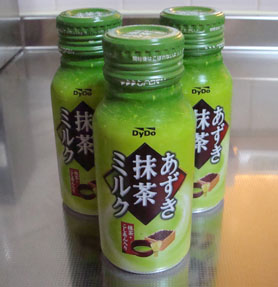 あずき抹茶ミルク